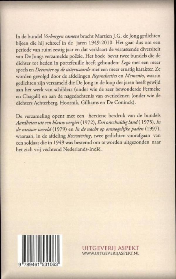 Achterkant van Verborgen camera