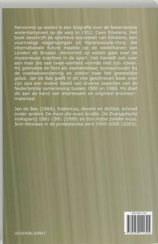 Achterkant van Hervormd op wielen