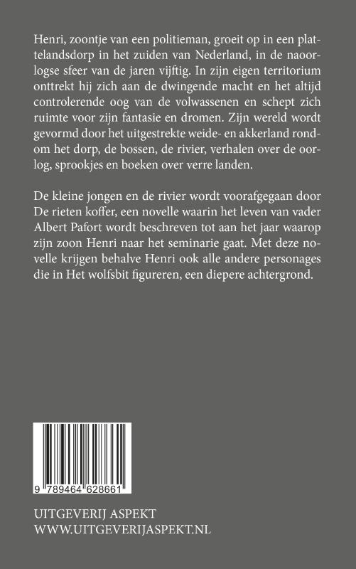 Achterkant van De kleine jongen en de rivier