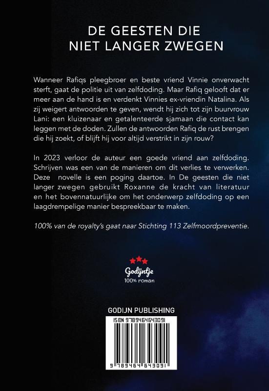Achterkant van De geesten die niet langer zwegen