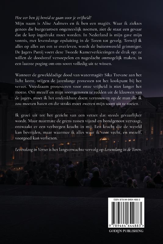 Achterkant van Levenslang in verzet