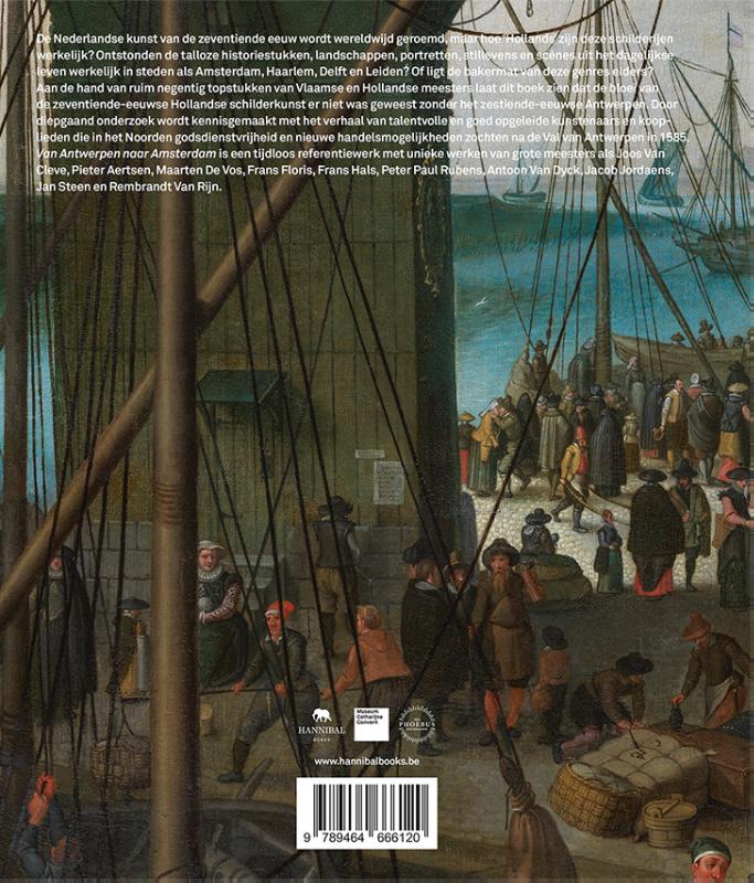 Achterkant van Van Antwerpen naar Amsterdam