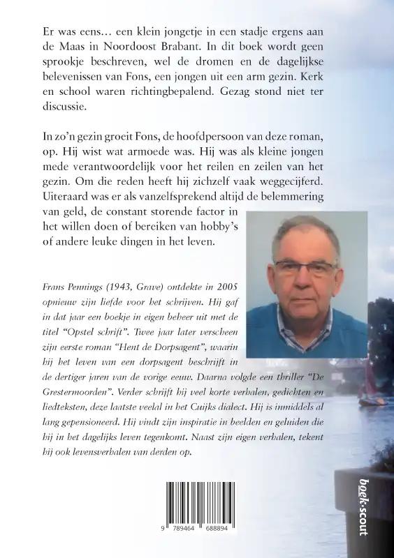 Achterkant van Fons Houtnagel