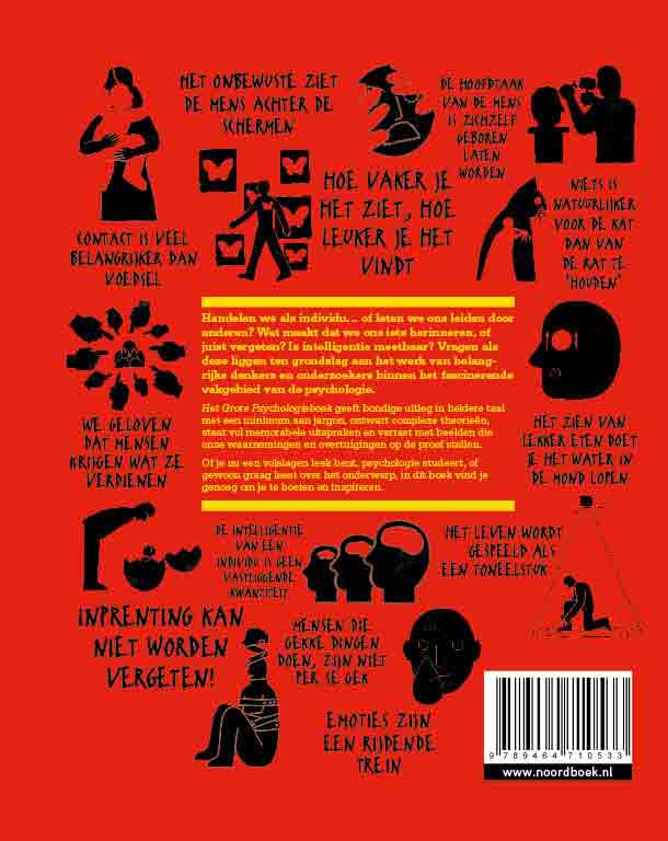 Achterkant van Het grote psychologieboek