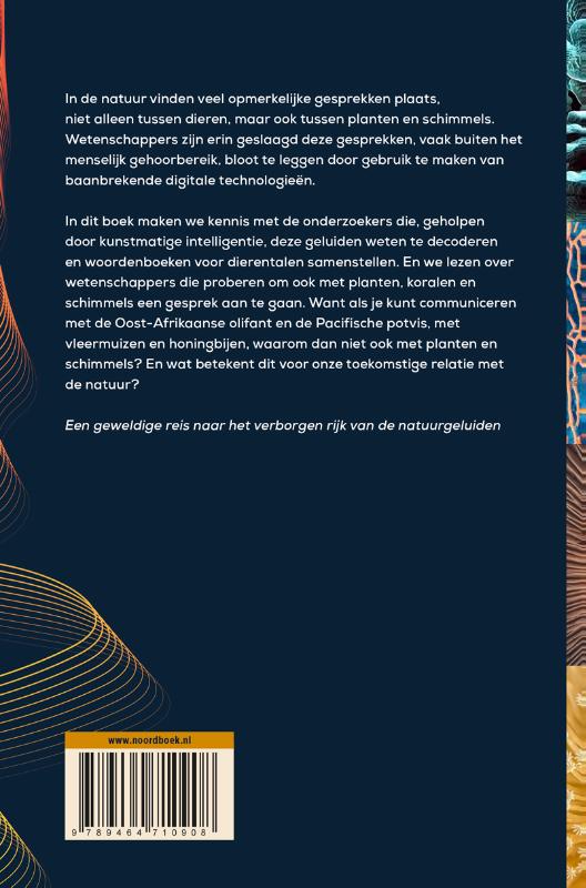 Achterkant van Geluiden van het leven