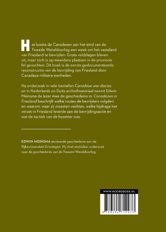 Achterkant van Canadezen in Friesland