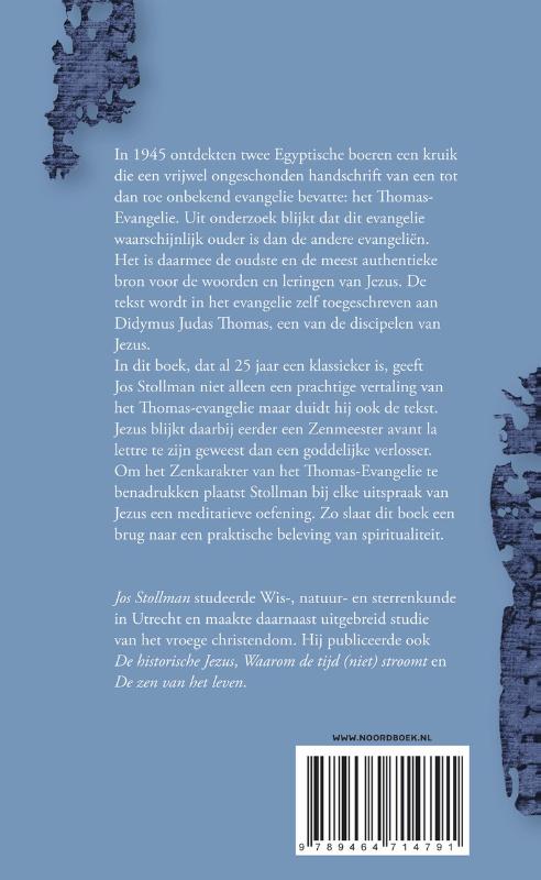 Achterkant van Zenmeester Jezus
