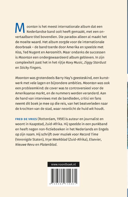 Achterkant van Moontan