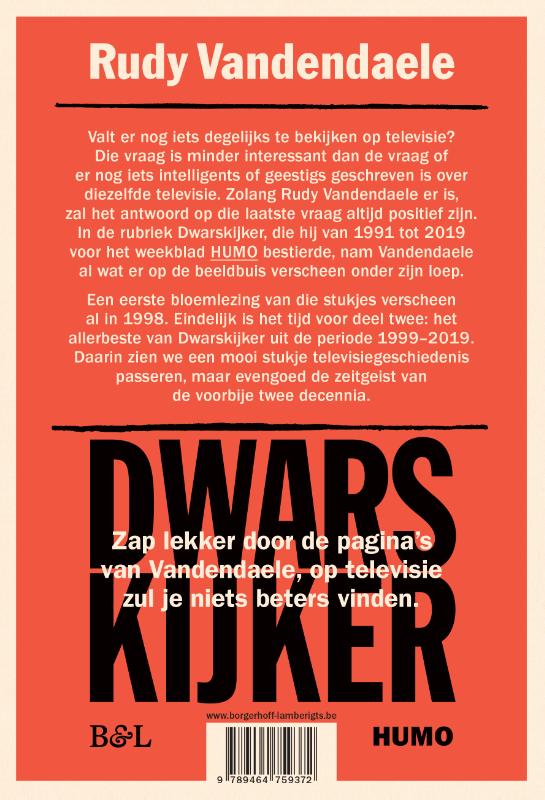 Achterkant van Dwarskijker