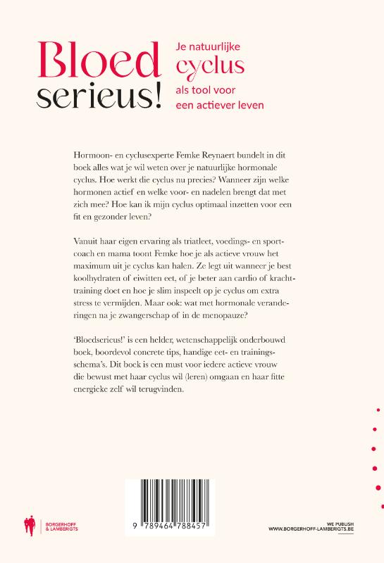 Achterkant van Bloedserieus!