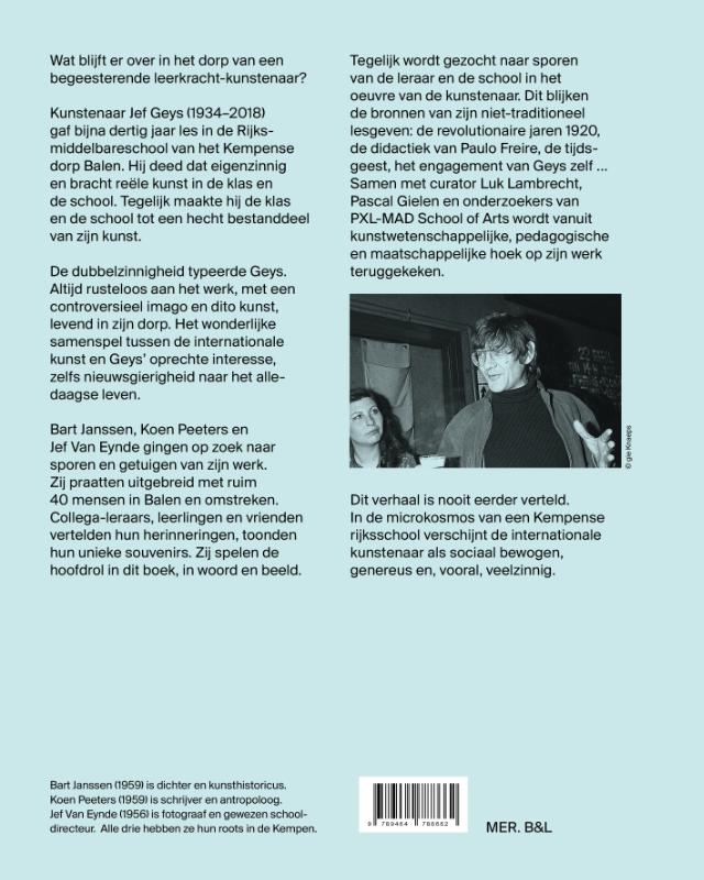 Achterkant van De school van Jef Geys