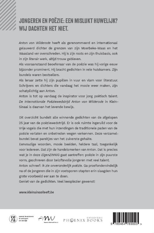 Achterkant van Eigenzinnig