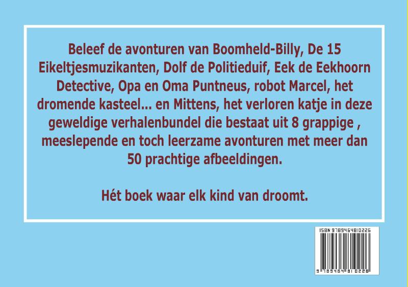 Achterkant van Op Avontuur in het Kinderrijk