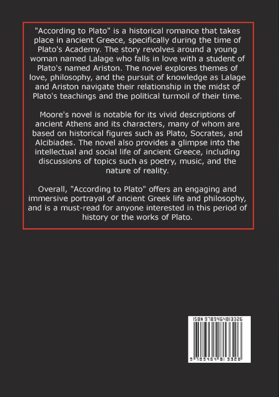 Achterkant van According to Plato