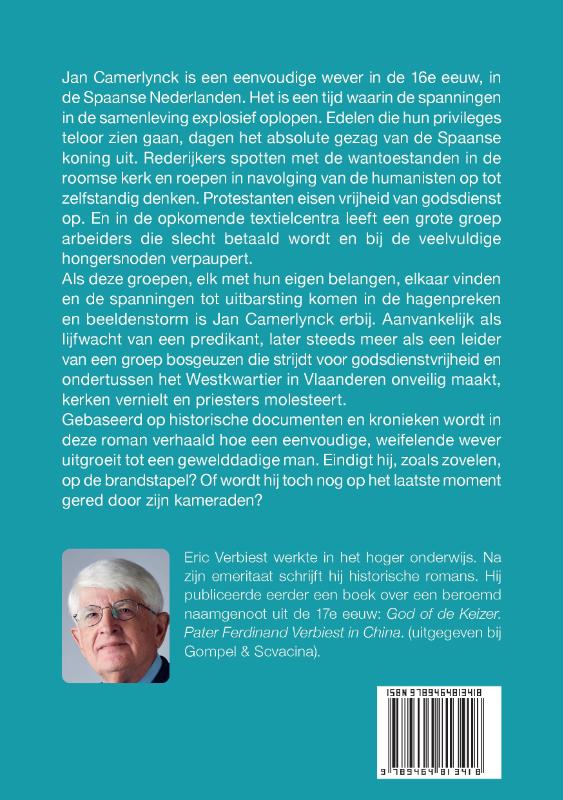 Achterkant van DE BEELDENBREKER