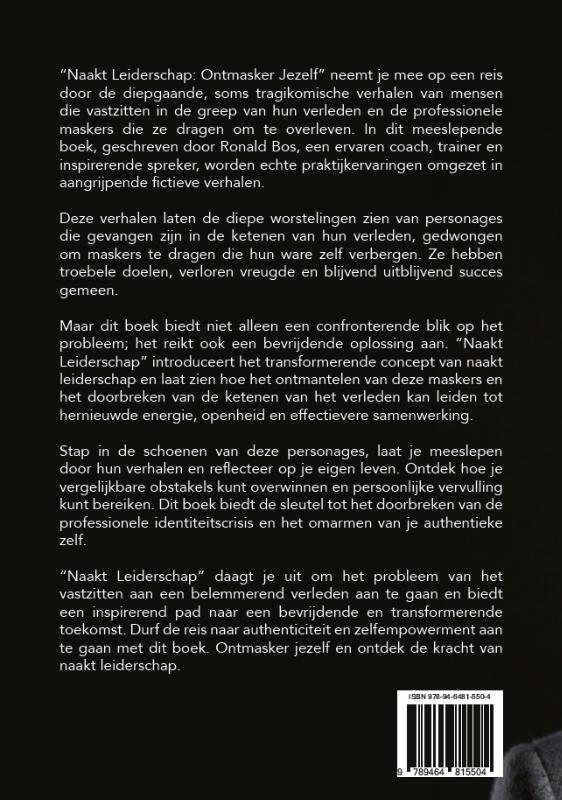 Achterkant van Naakt Leiderschap