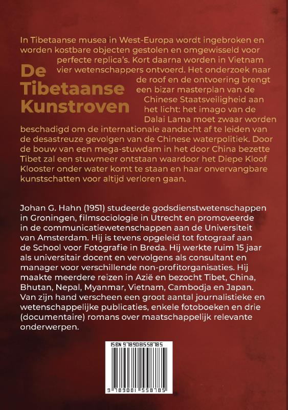 Achterkant van De Tibetaanse Kunstroof
