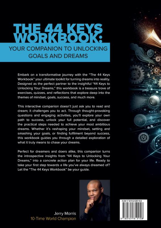 Achterkant van The 44 Keys Workbook