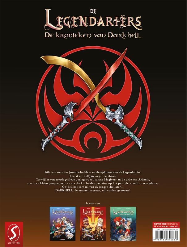 Achterkant van kronieken van Darkhell 02: De bloedige ontmoeting