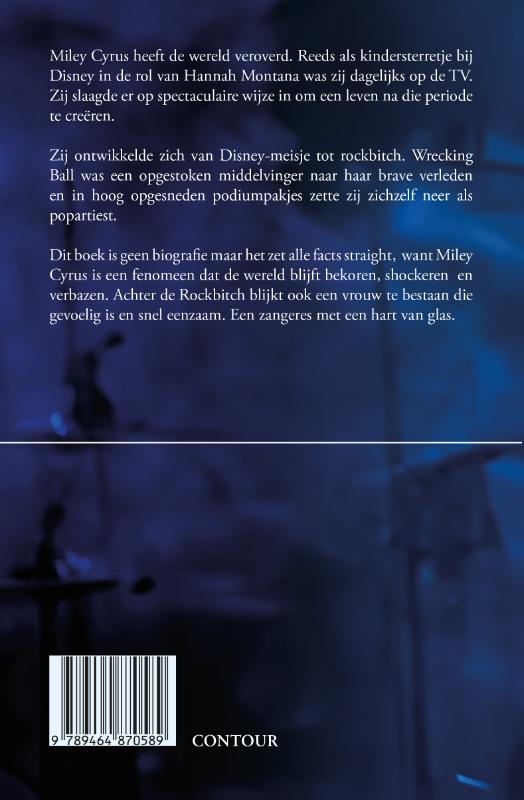 Achterkant van Miley Cyrus