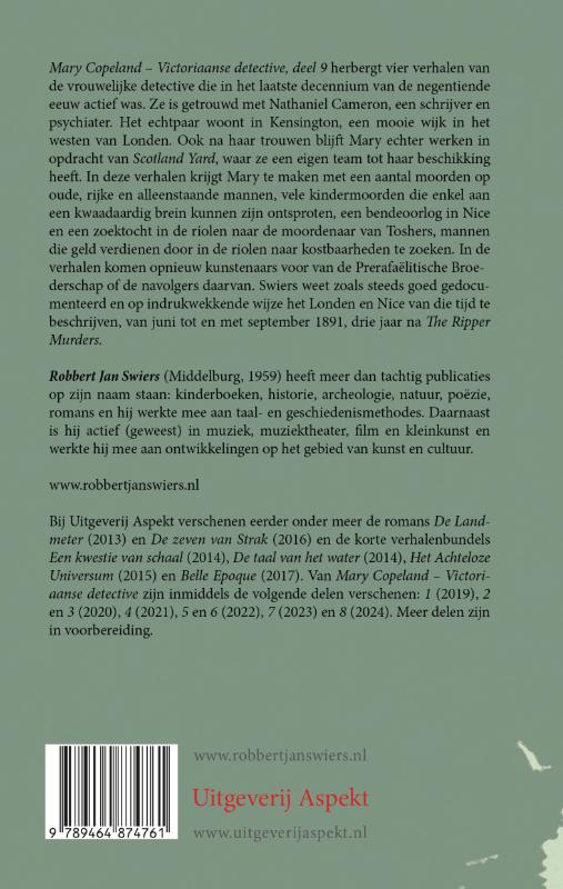 Achterkant van Mary Copeland