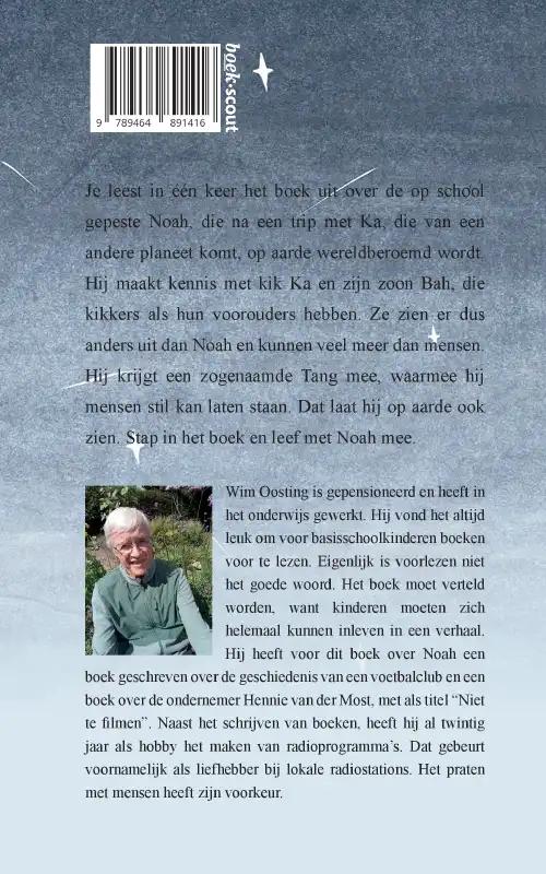 Achterkant van Noah en Ka op weg naar planeet Za