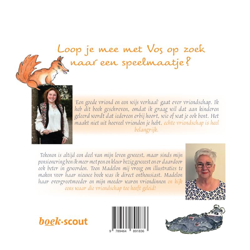 Achterkant van Een goede vriend