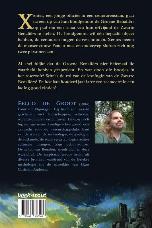 Achterkant van De schat van Benalon