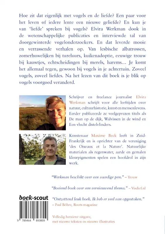 Achterkant van Vogels en de liefde