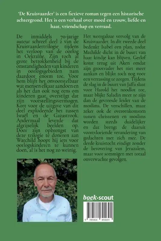 Achterkant van De Kruisvaarder