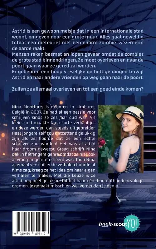 Achterkant van Don't panic!