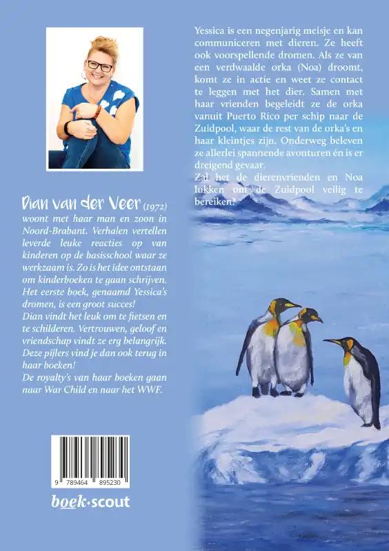 Achterkant van Yessica’s reis met een orka