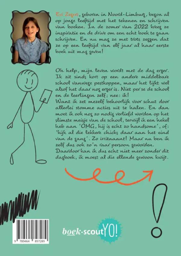 Achterkant van Tebby van Vleenden
