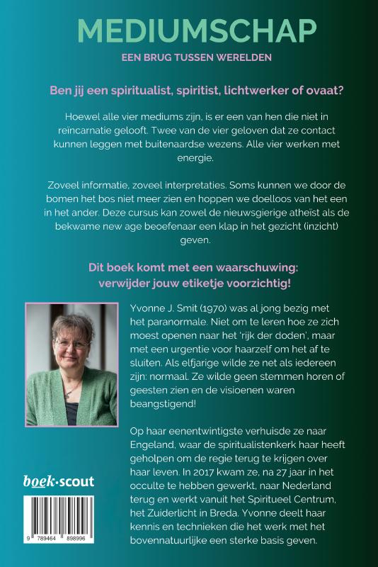 Achterkant van Intuïtie & Mediumschap