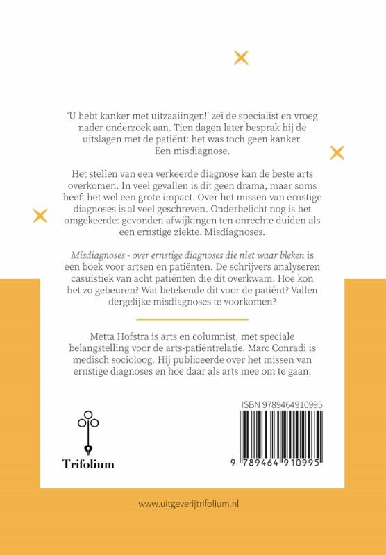 Achterkant van Misdiagnoses