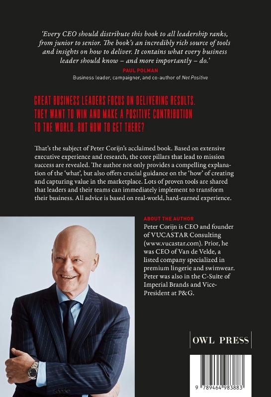 Achterkant van True Leaders Deliver