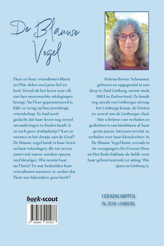 Achterkant van De Blauwe Vogel
