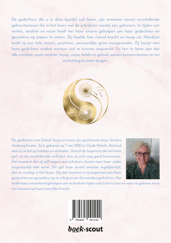 Achterkant van Geloof, hoop en troost