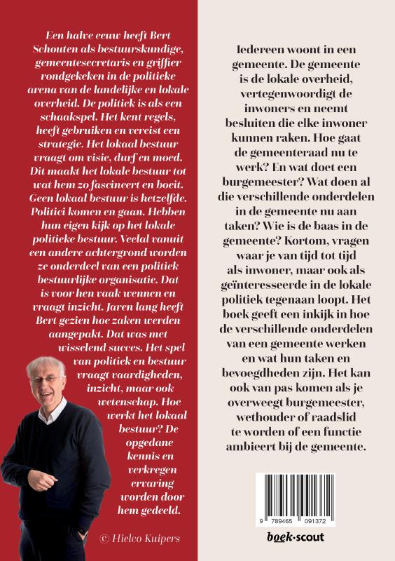 Achterkant van Achter de voordeur van het gemeentehuis