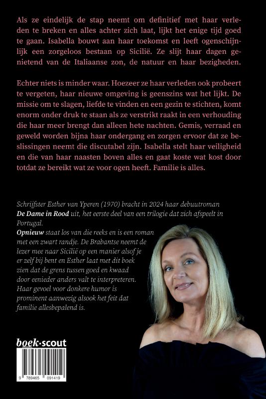 Achterkant van Opnieuw