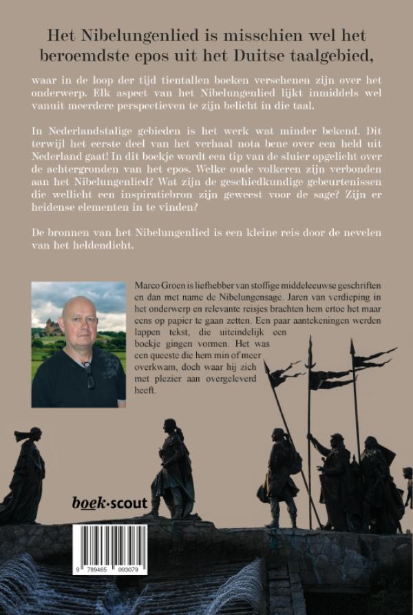 Achterkant van De bronnen van het Nibelungenlied
