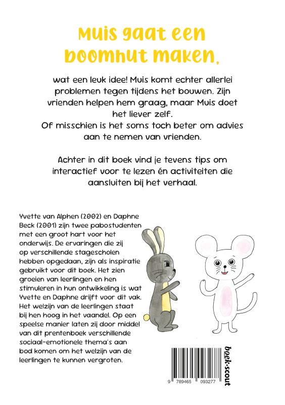 Achterkant van Gouden tips in de boomhut!