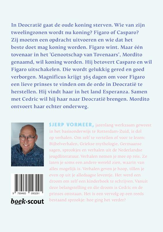 Achterkant van Cedric en de prinses