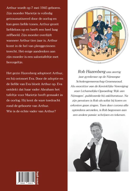 Achterkant van Tafeltje van vrijheid