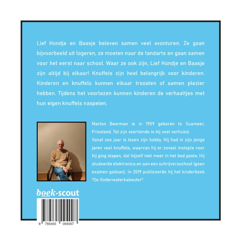 Achterkant van Lief Hondje