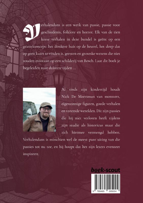 Achterkant van Verhalendans