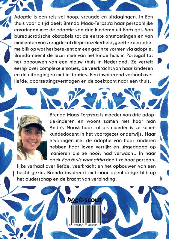 Achterkant van Een thuis voor altijd