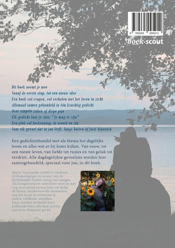 Achterkant van Tien knuffels en een gedicht