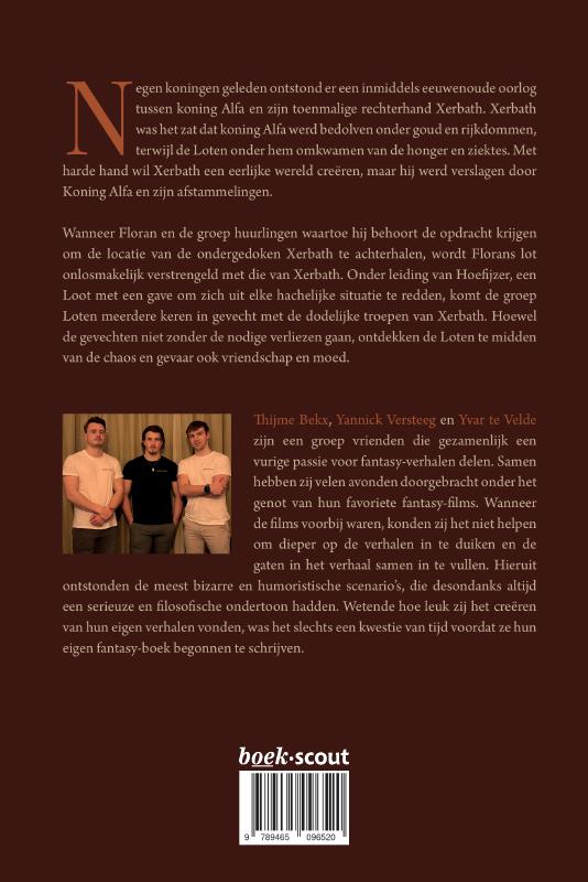 Achterkant van De kroon der archantakken