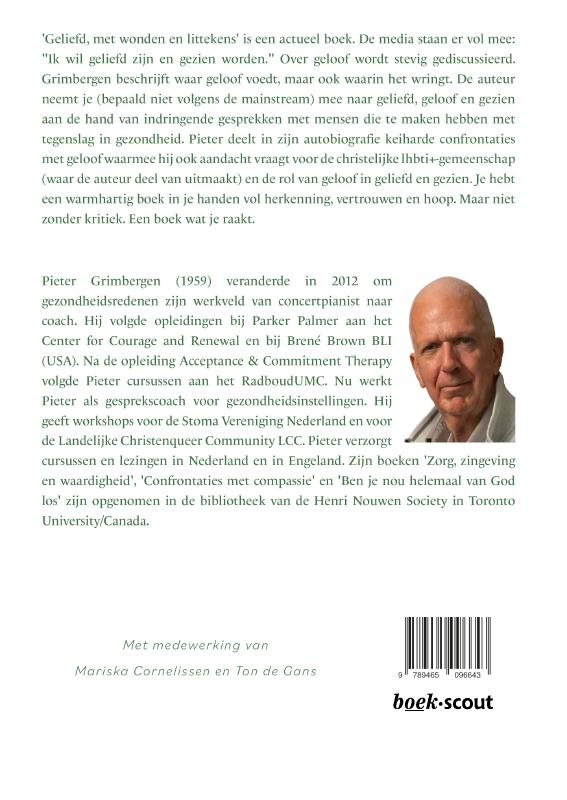 Achterkant van Geliefd